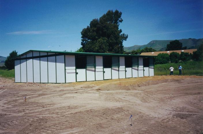 gable horse barn