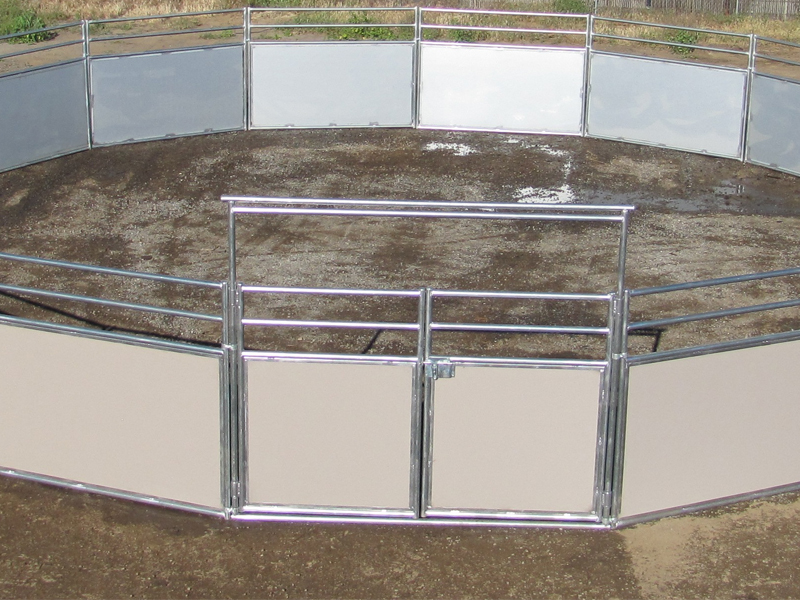 Are you planning to have a round pen for horse training? Invest in a customized horse round pen