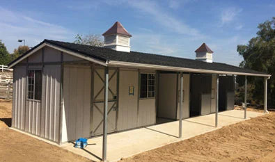 Reasons Why You Should Consider Metal Roofs for Your Prefab Horse Barns