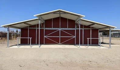 Ulrich Raised Center Aisle Barns: Superior Construction and Easy Assembly Takes Precedence