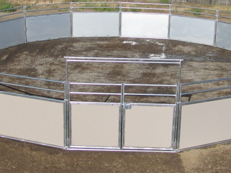 A horse facility is not complete without a horse round pen